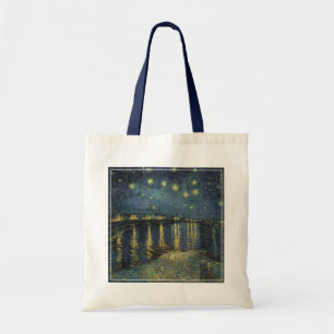 Vincent van Gogh   Starry Night Over the Rhone Tote Bag