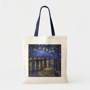 Vincent Van Gogh Starry Night Over The Rhone Tote Bag