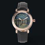 Vincent van Gogh | Starry Night Over the Rhone Watch<br><div class="desc">The Starry Night,  1888 | by Vincent van Gogh | Art Location: Musee d'Orsay,  Paris,  France | Dutch Artist | Image Collection Number: XIR60960</div>