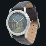 Vincent van Gogh | Starry Night Over the Rhone Watch<br><div class="desc">The Starry Night,  1888 | by Vincent van Gogh | Art Location: Musee d'Orsay,  Paris,  France | Dutch Artist | Image Collection Number: XIR60960</div>