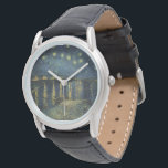 Vincent van Gogh | Starry Night Over the Rhone Watch<br><div class="desc">The Starry Night,  1888 | by Vincent van Gogh | Art Location: Musee d'Orsay,  Paris,  France | Dutch Artist | Image Collection Number: XIR60960</div>