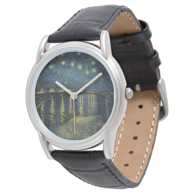 Vincent van Gogh | Starry Night Over the Rhone Watch (Angled)