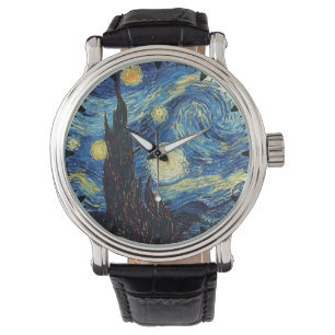 Vincent Van Gogh Starry Night Painting Watch