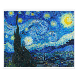 Vincent Van Gogh - Starry Night Photo Print
