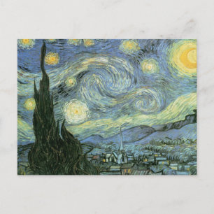 Vincent Van Gogh - Starry Night Postcard