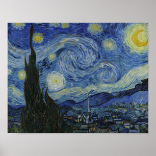 Vincent van Gogh - Starry Night Poster