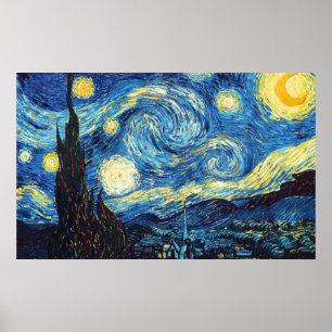Vincent Van Gogh - Starry Night Poster