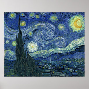 Vincent van Gogh Starry Night Poster