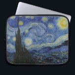 Vincent van Gogh Starry Night Sleeve<br><div class="desc">Vincent van Gogh's famous painting 'Starry Night' printed on the protective cover for your computer.</div>