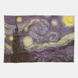 Vincent van Gogh - Starry Night Tea Towel