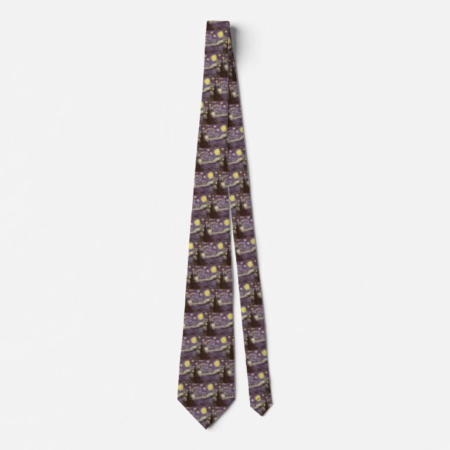 Vincent van Gogh - Starry Night Tie (Front)