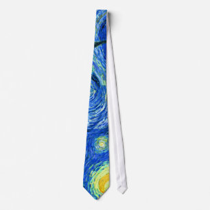 vincent van gogh starry night tie