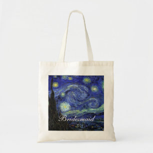 Vincent van Gogh, Starry Night Tote Bag
