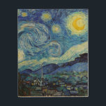Vincent Van Gogh Starry Night Vintage Fine Art<br><div class="desc">Vincent Van Gogh Starry Night Vintage Fine Art Wood Art</div>