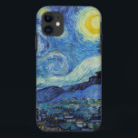 Vincent Van Gogh Starry Night Vintage Fine Art iPhone 11 Case<br><div class="desc">Vincent Van Gogh Starry Night Vintage Fine Art Phone Case</div>