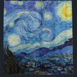 Vincent Van Gogh Starry Night Vintage Fine Art Shower Curtain<br><div class="desc">Vincent Van Gogh Starry Night Vintage Fine Art Shower Curtain</div>
