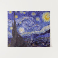 Vincent Van Gogh Starry Night Vintage Fine Art