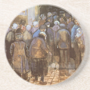 Vincent van Gogh State Lottery Office (Poor Money) Coaster