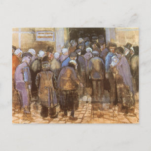 Vincent van Gogh State Lottery Office (Poor Money) Postcard