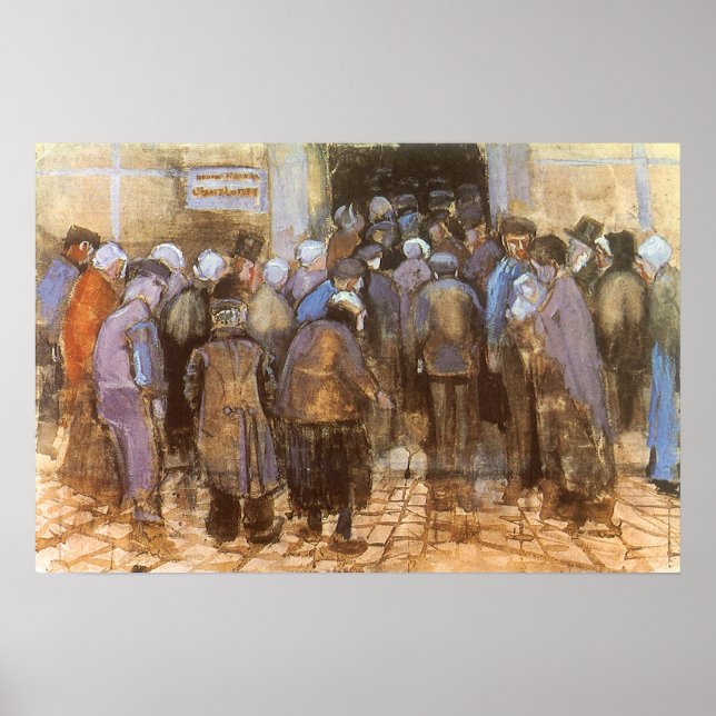 Vincent van Gogh State Lottery Office (Poor Money) Poster (Front)