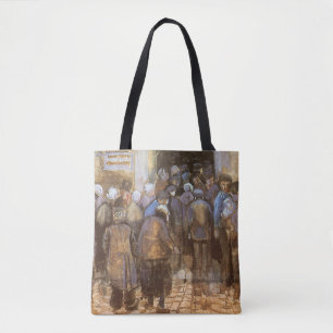 Vincent van Gogh State Lottery Office (Poor Money) Tote Bag