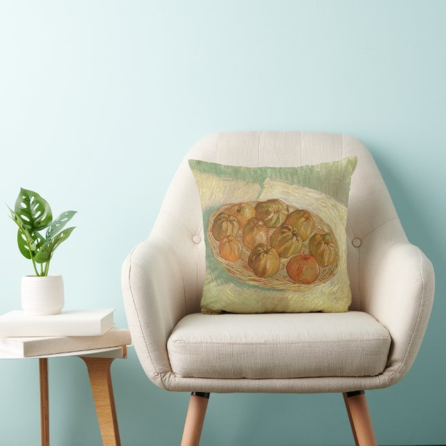 Vincent van Gogh - Still Life Basket of Apples Cushion (Chair)