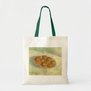 Vincent van Gogh - Still Life Basket of Apples Tote Bag