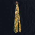 Vincent van Gogh - Still Life: Four Cut Sunflowers Tie<br><div class="desc">Four Cut Sunflowers (1887) by Vincent van Gogh is a vintage post impressionism fine art floral still life painting featuring dead flowers. This series of floral paintings shows sunflowers in all stages of life, from flowerings blooming to wilting and dead. About the artist: Vincent Willem van Gogh (1853-1890) was a...</div>