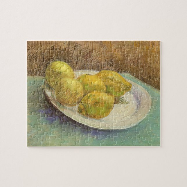Vincent van Gogh - Still Life Lemons on a Plate Jigsaw Puzzle (Horizontal)