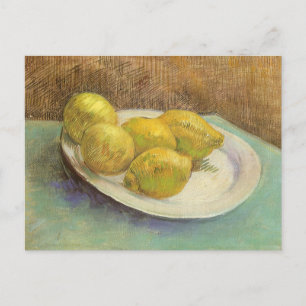 Vincent van Gogh - Still Life Lemons on a Plate Postcard