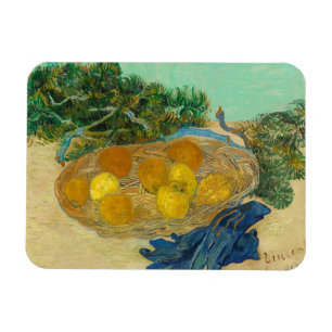 Vincent Van Gogh Still Life of Oranges and Lemon Magnet