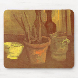 Vincent van Gogh - Still Life Paintbrushes in Pot Mouse Mat