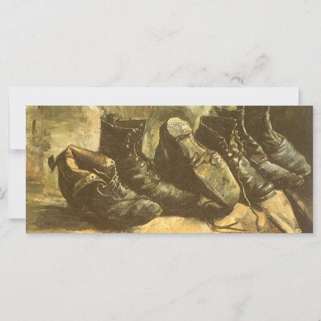 Vincent van Gogh - Still Life Three Pairs of Shoes (Front)