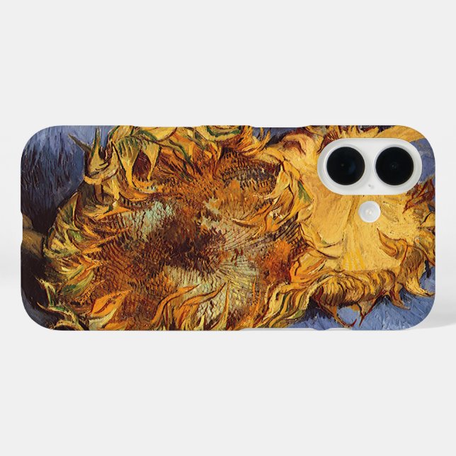 Vincent van Gogh - Still Life: Two Cut Sunflowers Case-Mate iPhone Case (Back (Horizontal))