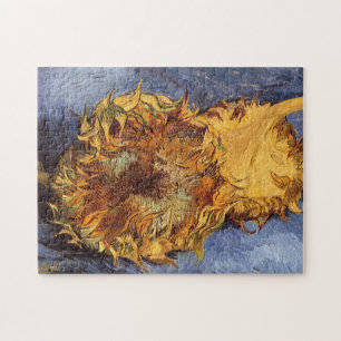 Vincent van Gogh - Still Life: Two Cut Sunflowers Jigsaw Puzzle