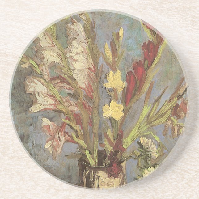 Vincent van Gogh - Still Life Vase with Gladioli Coaster (Front)