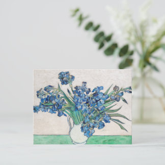 Vincent van Gogh - Still Life: Vase with Irises Postcard