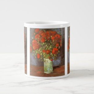 Vincent van Gogh Still Life Vase with Red Poppies Large Coffee Mug