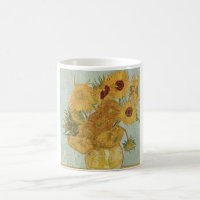 Vincent van Gogh Still Life Vase with Sunflowers