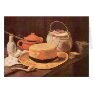 Vincent van Gogh - Still Life w Yellow Straw Hat