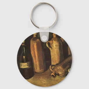 Vincent van Gogh - Still Life with 4 Stone Bottles Key Ring