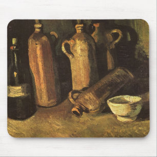 Vincent van Gogh - Still Life with 4 Stone Bottles Mouse Mat