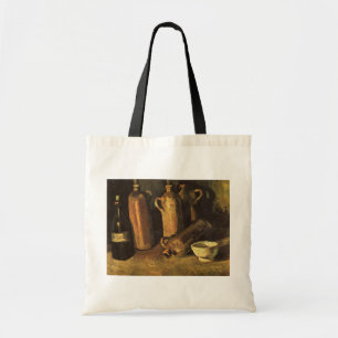 Vincent van Gogh - Still Life with 4 Stone Bottles Tote Bag