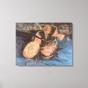 Vincent van Gogh - Still Life with a Pair of Shoes Canvas Print