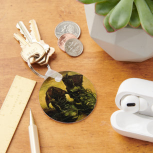 Vincent van Gogh - Still Life with a Pair of Shoes Key Ring