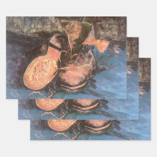 Vincent van Gogh - Still Life with a Pair of Shoes Wrapping Paper Sheet
