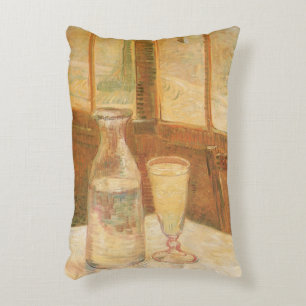 Vincent van Gogh - Still Life with Absinthe Decorative Cushion