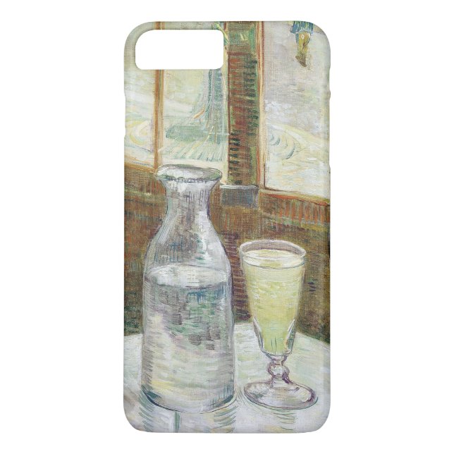 Vincent Van Gogh Still Life With Absinthe Fine Art Case-Mate iPhone Case (Back)