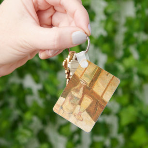 Vincent van Gogh - Still Life with Absinthe Key Ring