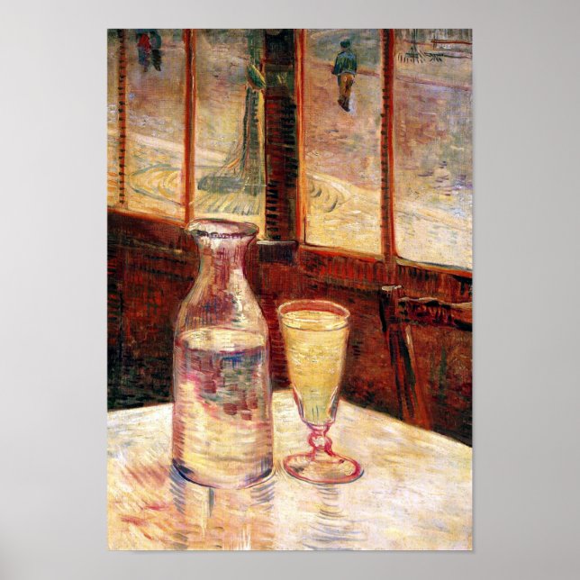 Vincent Van Gogh - Still Life with Absinthe Poster (Front)